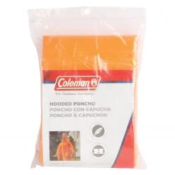 Coleman Orange Emergency Poncho