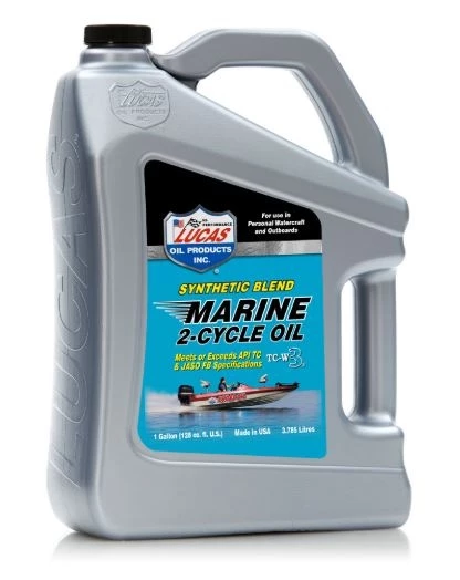 Lucas Oil Synthetic Blend 2-Cycle Marine Oil 4 Lucas Oil Synthetic Blend 2-Cycle Marine Oil - Image 2
