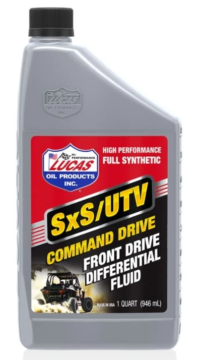 Lucas Oil Synthetic SXS Command Drive Front Drive Differential Fluid 3 Lucas Oil Synthetic SXS Command Drive Front Drive Differential Fluid