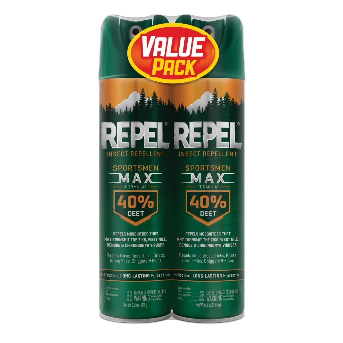 Repel Sportsmen Max 40% DEET Repellent Value Pack 3 Repel Sportsmen Max 40% DEET Repellent Value Pack