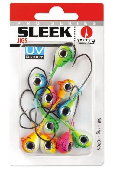 Rapala SLJ Sleek Jig Kits 1/4oz., Assorted 10 Pack 4 Rapala SLJ Sleek Jig Kits 1/4oz., Assorted 10 Pack - Image 2