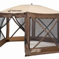 Clam Brown/Tan Quick Set Pavilion Screen Tent -Outlet Sporting Goods Store 3200145 7