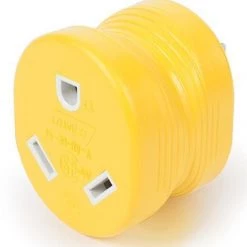 Camco Power Grip 15 AMP M to 30 AMP F Adapter -Outlet Sporting Goods Store 320243 2