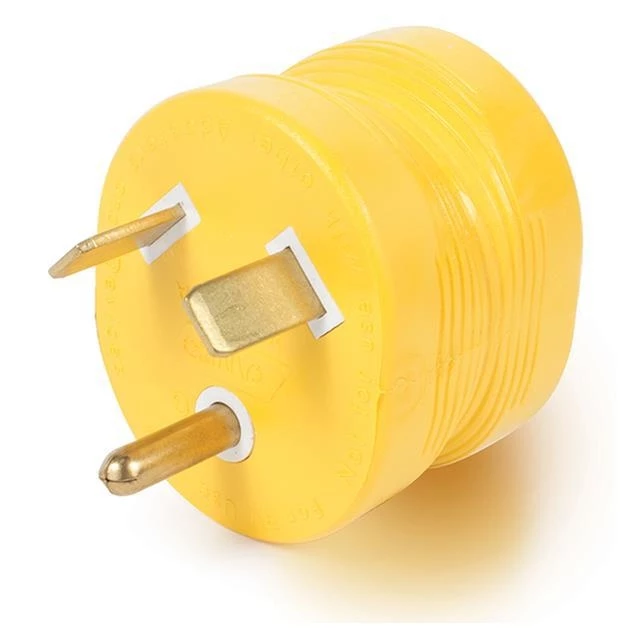 Camco Power Grip 30 AMP M to 15 AMP F Adapter 3 Camco Power Grip 30 AMP M to 15 AMP F Adapter