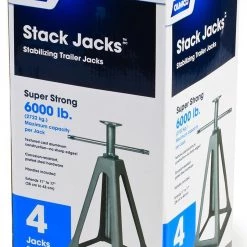 Camco 3-Ton Stack Jacks - 4 Pack -Outlet Sporting Goods Store 320353 2