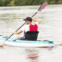 Pelican Poseidon US Flag Kayak Paddle 230 cm (90.5") -Outlet Sporting Goods Store 3206435 3 2