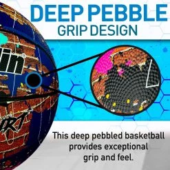 Franklin Sports Hard Court Rubber Basketball, 29.5" -Outlet Sporting Goods Store 32092z phase1 detail2 1