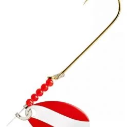 Lindy Little-Joe Red Devil Spinner #4 -Outlet Sporting Goods Store 3280179 red white 1 1