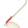 Lindy Little-Joe Red Devil Spinner 2/0 -Outlet Sporting Goods Store 3280189 nickel 1