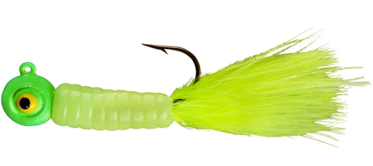 Lindy Fuzz-E-Grub Jig - 1/8 oz. 4 Lindy Fuzz-E-Grub Jig - 1/8 oz. - Image 2