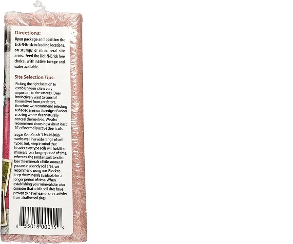 Wildgame Sugar Beet CRUSH – 4 lb Brick 4 Wildgame Sugar Beet CRUSH – 4 lb Brick - Image 2