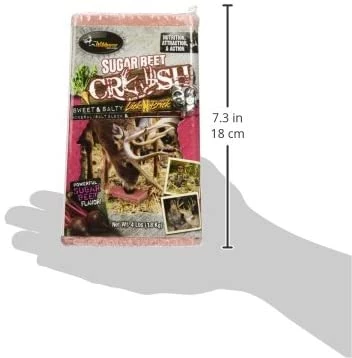 Wildgame Sugar Beet CRUSH – 4 lb Brick 7 Wildgame Sugar Beet CRUSH – 4 lb Brick - Image 5