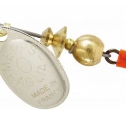 Mepps Plain Aglia Lure, #0 (1/12oz.) -Outlet Sporting Goods Store 3350001 silver 0 1