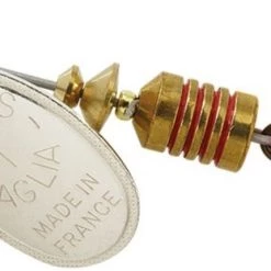 Mepps Plain Aglia Lure, #1 (1/8oz.) -Outlet Sporting Goods Store 3350003 silver 1 1