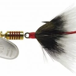 Mepps Dressed Aglia Lure, #3 (1/4oz.) -Outlet Sporting Goods Store 3350033 silver grey 1