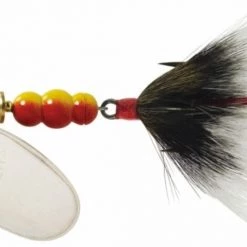 Mepps Dressed Aglia Lure, #4 (1/3oz.) -Outlet Sporting Goods Store 3350042 silver grey 1