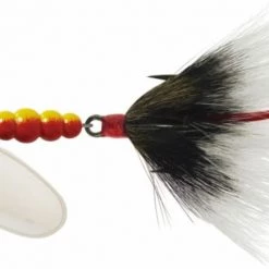 Mepps Dressed Aglia Lure, #5 (1/2oz.) -Outlet Sporting Goods Store 3350046 silver grey 1 1