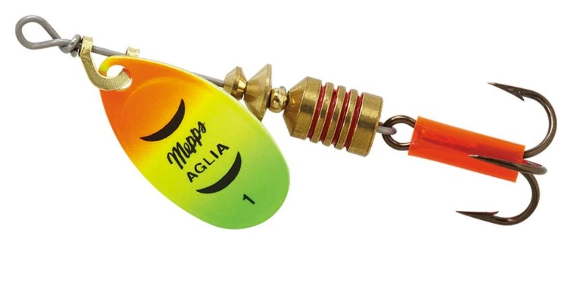 Mepps Plain Aglia Lure, #1 (1/8oz.) 5 Mepps Plain Aglia Lure, #1 (1/8oz.) - Image 3