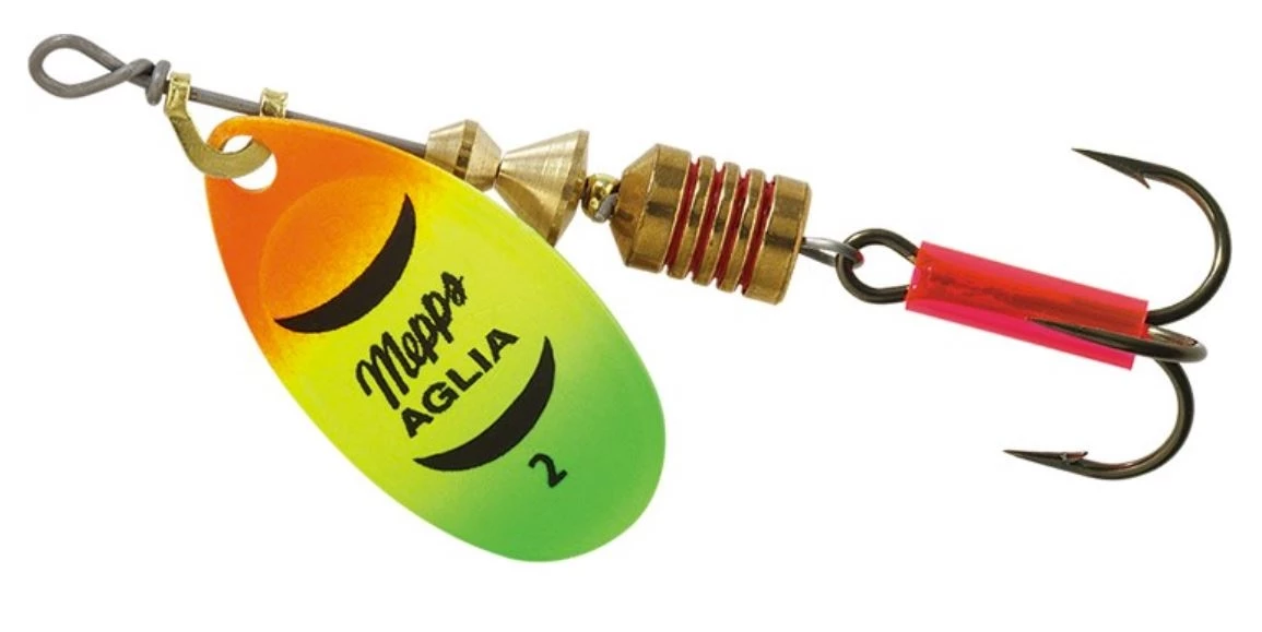 Mepps Plain Aglia Lure, #2 (1/6oz.) 3 Mepps Plain Aglia Lure, #2 (1/6oz.)