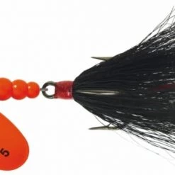 Mepps Dressed Aglia Lure, #5 (1/2oz.) -Outlet Sporting Goods Store 3350226 hot org blk 1 1