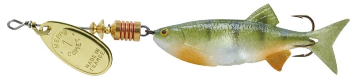 Mepps Comet Mino Lure, #1 (1/6oz.) 3 Mepps Comet Mino Lure, #1 (1/6oz.)
