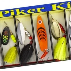 Mepps Piker Kit - Plain & Dressed Lure Assortment