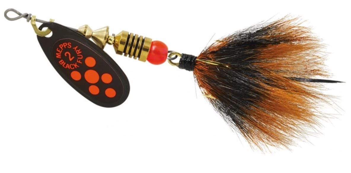 Mepps Black Fury Lure, #2 (1/6oz.) 4 Mepps Black Fury Lure, #2 (1/6oz.) - Image 2