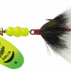 Mepps Dressed Aglia Lure, #4 (1/3oz.) -Outlet Sporting Goods Store 3350391 hot frtgr grey 1 1