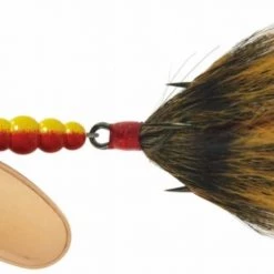 Mepps Dressed Aglia Lure, #5 (1/2oz.) -Outlet Sporting Goods Store 3350431 copper brn 1 1