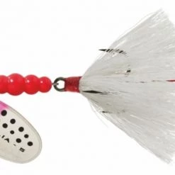 Mepps Dressed Aglia Lure, #5 (1/2oz.) -Outlet Sporting Goods Store 3350432 rbw trt wht 1