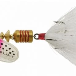 Mepps Dressed Aglia Lure, #1 (1/8oz.) -Outlet Sporting Goods Store 3351111 rbw trt wht 1 1