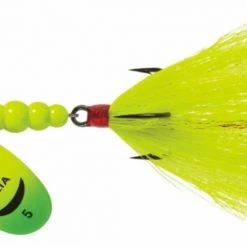 Mepps Dressed Aglia Lure, #5 (1/2oz.) -Outlet Sporting Goods Store 3351549 hot frtgr yell 1