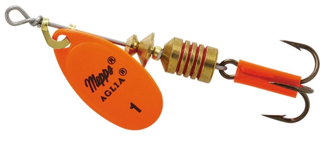 Mepps Plain Aglia Lure, #1 (1/8oz.) 6 Mepps Plain Aglia Lure, #1 (1/8oz.) - Image 4
