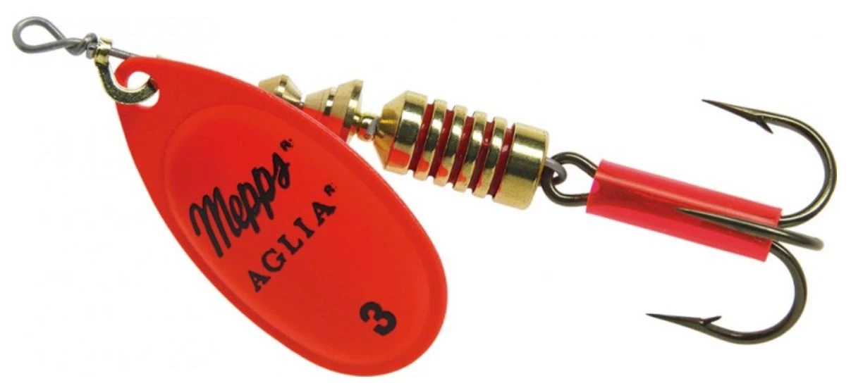 Mepps Plain Aglia Lure, #3 (1/4oz.) 6 Mepps Plain Aglia Lure, #3 (1/4oz.) - Image 4
