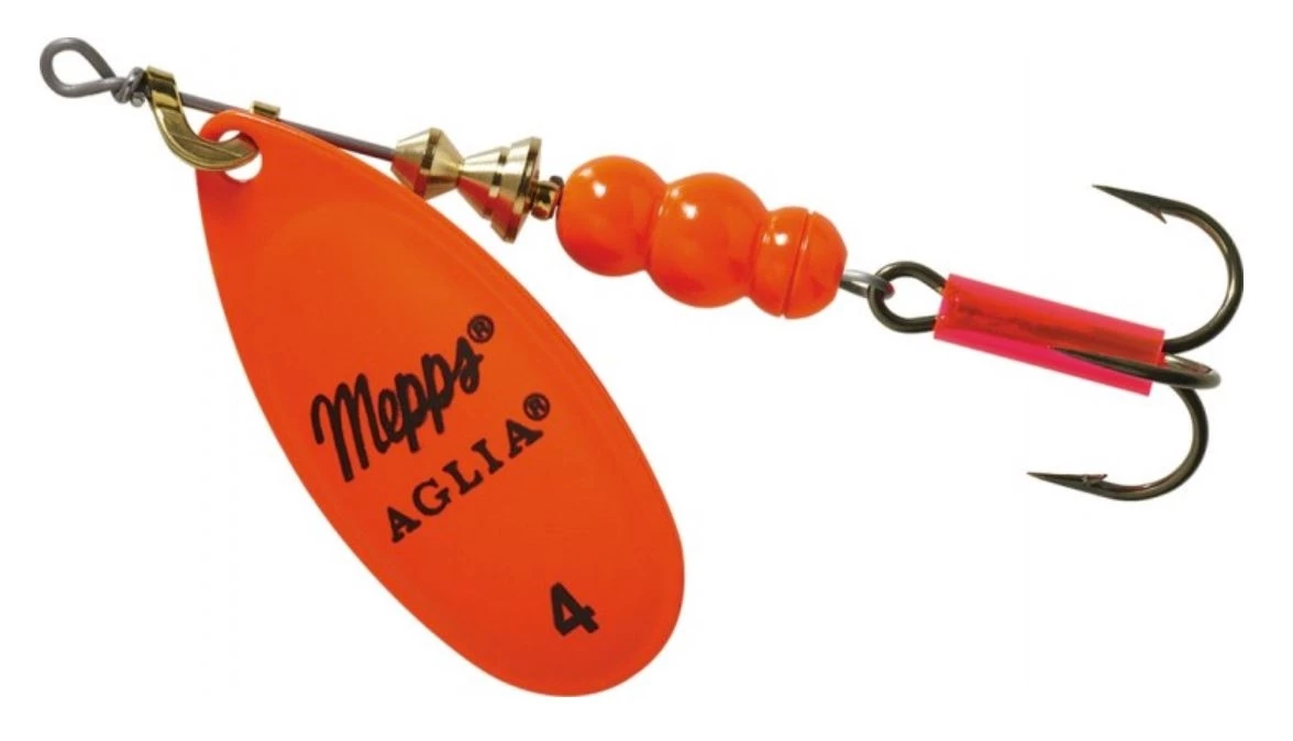 Mepps Plain Aglia Lure, #4 (1/3oz.) 3 Mepps Plain Aglia Lure, #4 (1/3oz.)