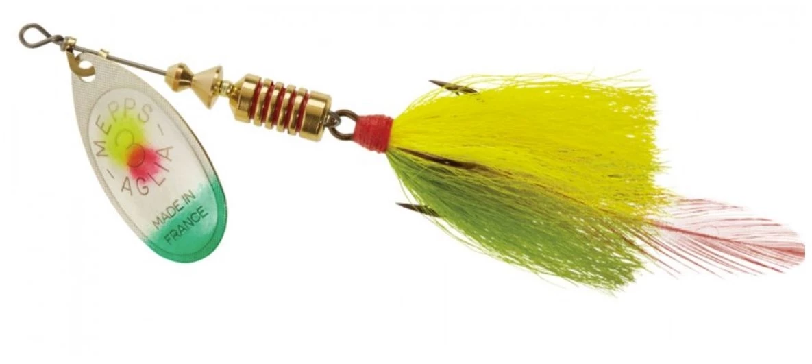 Mepps Dressed Aglia Bait Series Lure, #3 (1/4oz.) 5 Mepps Dressed Aglia Bait Series Lure, #3 (1/4oz.) - Image 3