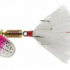 Mepps Dressed Aglia Lure, #3 (1/4oz.) -Outlet Sporting Goods Store 3352624 rbw trout wht 1 1