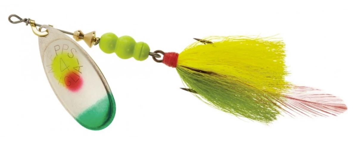 Mepps Dressed Aglia Bait Series Lure, #4 (1/3oz.) 5 Mepps Dressed Aglia Bait Series Lure, #4 (1/3oz.) - Image 3