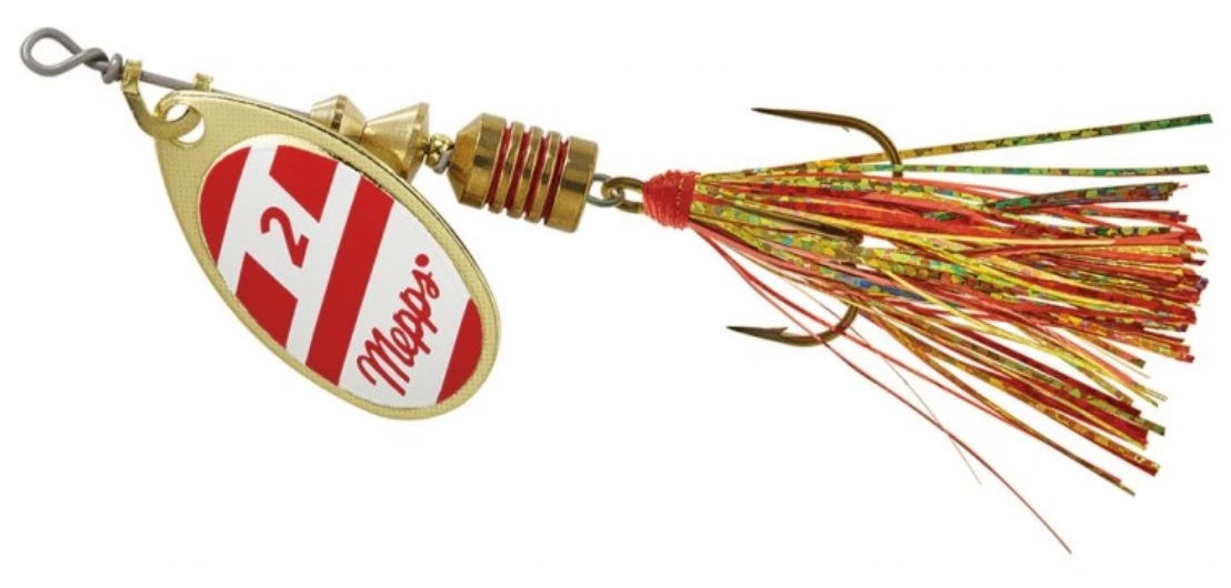 Mepps Aglia Flashabou Lure, #2 (1/6oz.) 5 Mepps Aglia Flashabou Lure, #2 (1/6oz.) - Image 3