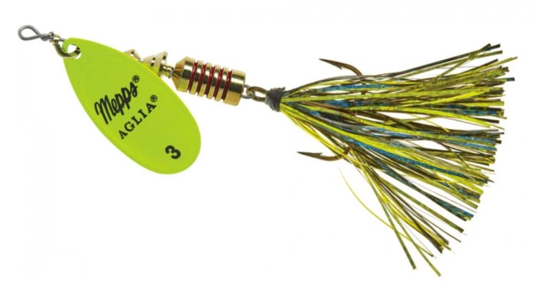 Mepps Aglia Flashabou Lure, #3 (1/4oz.) 4 Mepps Aglia Flashabou Lure, #3 (1/4oz.) - Image 2