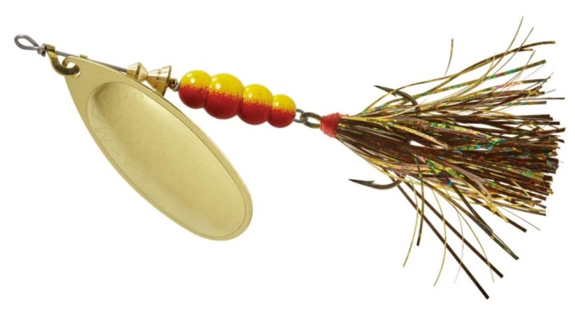 Mepps Aglia Flashabou Lure, #5 (1/2oz.) 3 Mepps Aglia Flashabou Lure, #5 (1/2oz.)