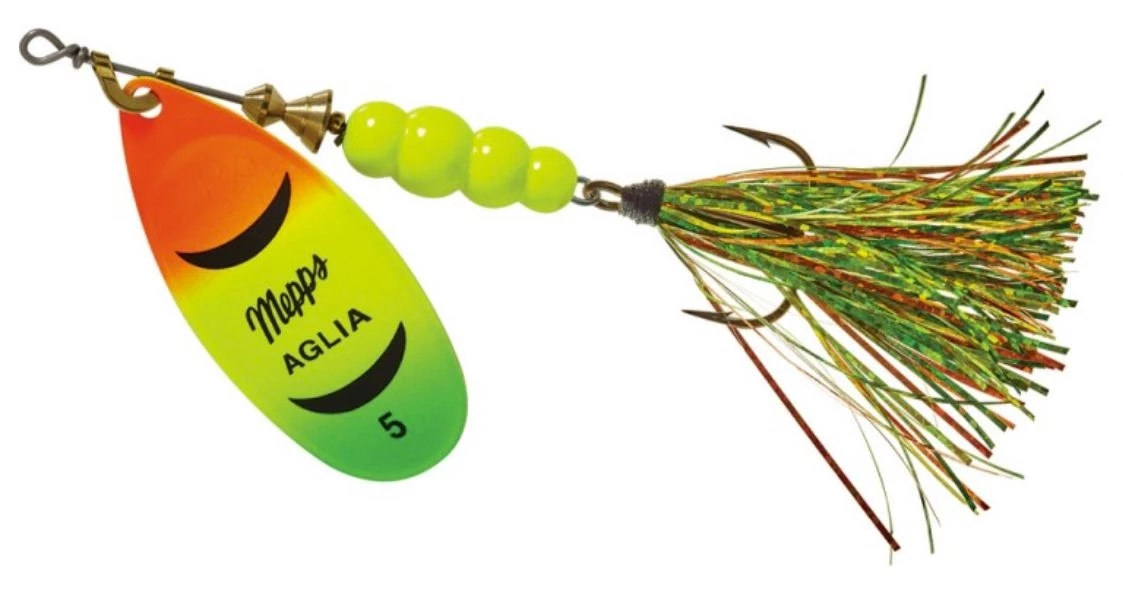 Mepps Aglia Flashabou Lure, #5 (1/2oz.) 6 Mepps Aglia Flashabou Lure, #5 (1/2oz.) - Image 4