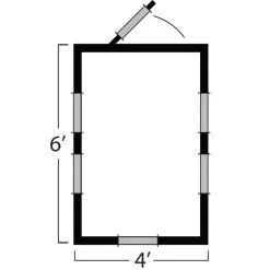 Shadow Hunter Marksman 4x6 Deer Blind -Outlet Sporting Goods Store 33760040 1