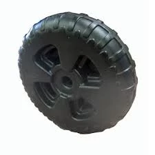 API Large Roll-In Dock Wheel, 25" Diameter