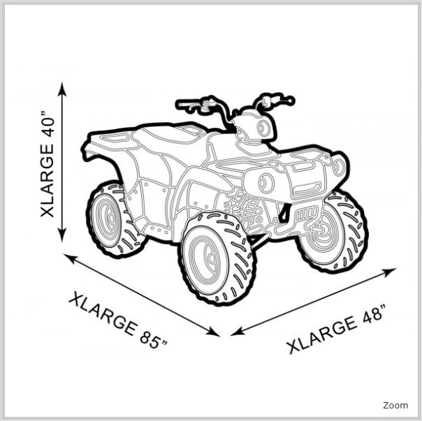 Raider 02-6610 GT-Series ATV Cover - XLarge 8 Raider 02-6610 GT-Series ATV Cover - XLarge - Image 6