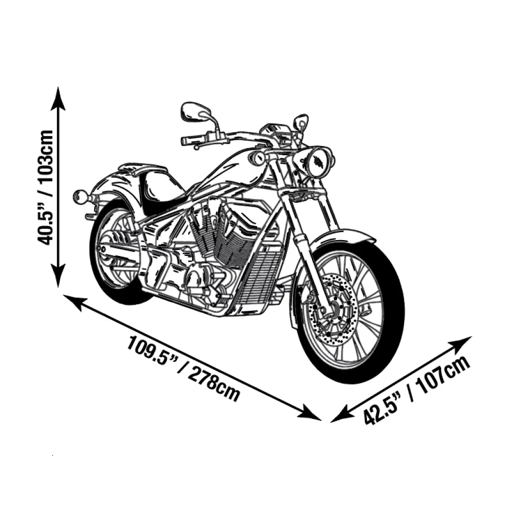 Raider DT Series Motorcycle Cover - XLarge 8 Raider DT Series Motorcycle Cover - XLarge - Image 6