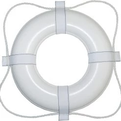 Taylor Made 360 - 20" White Life Ring w/ White Rope