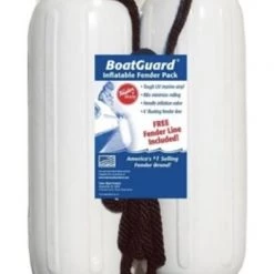 Taylor Made 6" x 22" White BoatGuard Fender, 2 Pack