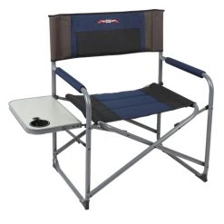 Westfield L&M Director Chair With Side Table, Navy - XXL