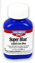 Birchwood Casey Super Blue Liquid Gun Blue 3 oz 3 Birchwood Casey Super Blue Liquid Gun Blue 3 oz